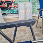 ست چهار نفره  صندلی تاشو مسافرتی دسته مبلی مدل سوپرvipو میزmdf - Image 7